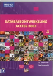 Omslag van Databaseontwikkeling Access 2003