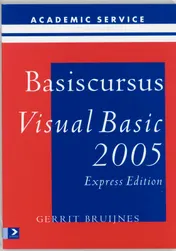 Omslag van Basiscursus Visual Basic 2005 Express Editie