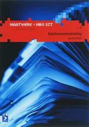 Omslag van Databaseontwikkeling Access 2003