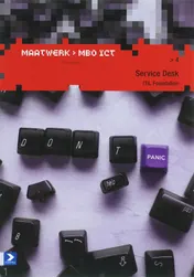 Omslag van Service desk 4 / ITIL Foundation