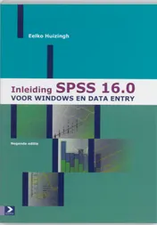 Omslag van Inleiding SPSS 16.0 voor Windows