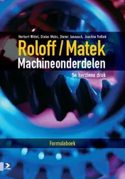 Omslag van Roloff/Matek Machineonderdelen