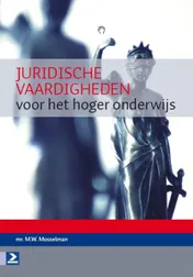 Omslag van Juridische vaardigheden voor het hoger onderwijs