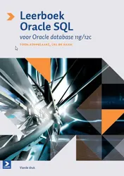 Omslag van Leerboek oracle SQL