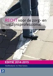 Omslag van Recht voor de zorg en welzijnsprofessional
