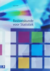 Omslag van Basiswiskunde voor statistiek
