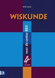 Omslag van Wiskunde voor de sector HEO