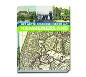 Omslag van het grote geschiedenisboek van kennemerland