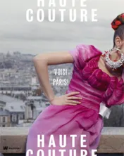 Omslag van Haute Couture. Voici Paris
