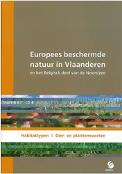 Omslag van Europees beschermde natuur in Vlaanderen en het Belgisch deel van de Noordzee