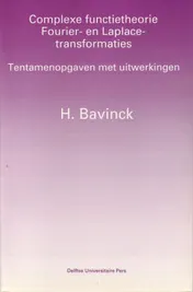Omslag van Complexe functietheorie Fourier- en Laplacetransformaties