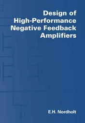 Omslag van Design of high-performance negative-feedback amplifiers