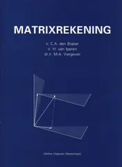 Omslag van Matrixberekening