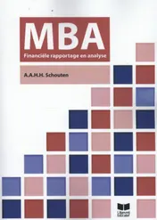 Omslag van MBA financiele rapportage & analyse