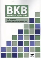 Omslag van BKB Basiskennis boekhouden