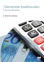 Omslag van Elementair Boekhouden Antwoordenboek