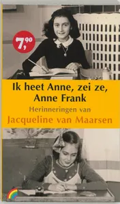 Omslag van Ik heet Anne, zei ze, Anne Frank