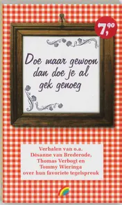 Omslag van Doe maar gewoon, dan doe je al gek genoeg