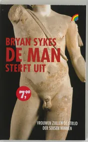 Omslag van De man sterft uit