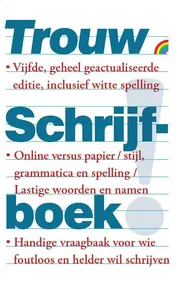 Omslag van Trouw schrijfboek