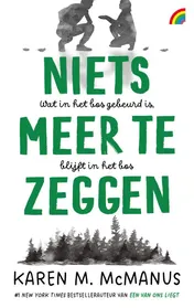 Omslag van Niets meer te zeggen