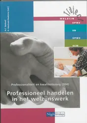 Omslag van 304 Professioneel handelen in het welzijnswerk