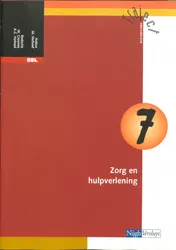 Omslag van Katern 7 zorg en hulpverlening