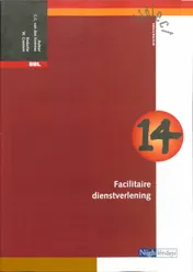 Omslag van Katern 14 facilitaire dienstverlening 1