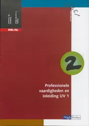Omslag van Katern 2 professionele vaardigheden en inleiding UV 1