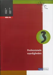 Omslag van Katern 3 professionele vaardigheden