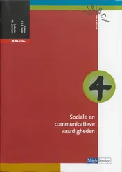 Omslag van Katern 4 sociale en communicatieve vaardigheden