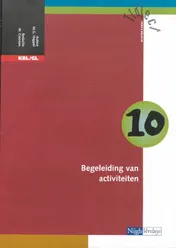 Omslag van Katern 10 begeleiding van activiteiten