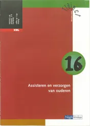 Omslag van Katern 16 Assisteren en verzorgen van ouderen