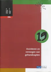 Omslag van Katern 19 assisteren en verzorgen van gehandicapten