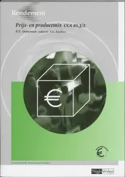 Omslag van Prijs- en productmix cca01.3 /2