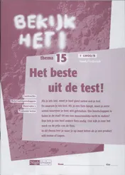 Omslag van werkboek