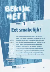 Omslag van THV 1 eet smakelijk