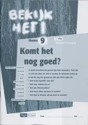 Omslag van werkboek