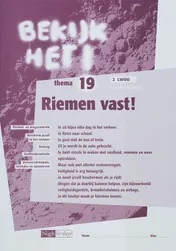 Omslag van Werkboek 19