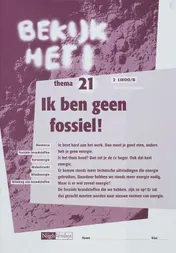 Omslag van Werkboek 21