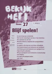 Omslag van Werkboek 27