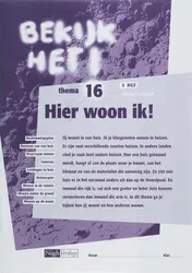 Omslag van Werkboek 16