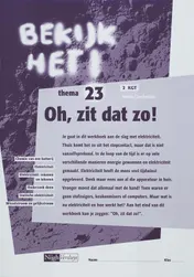 Omslag van Werkboek 23