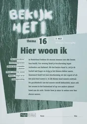 Omslag van Werkboek 16