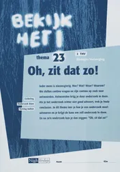 Omslag van Werkboek 23