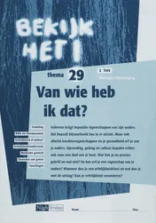 Omslag van Werkboek 29