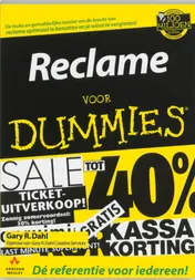 Omslag van Reclame voor Dummies