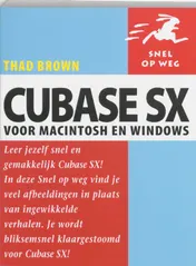 Omslag van Cubase SX voor Macintosh en Windows