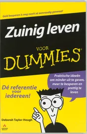 Omslag van Zuinig leven voor Dummies