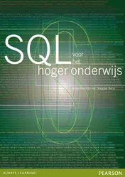 Omslag van SQL voor het hoger onderwijs